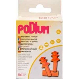 Podium Tampão Oto Silicone Ad 2