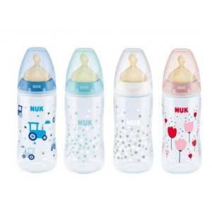 Nuk Biberão First Choice Bib Plást 300ml Tet Látex Fluxo Méd 0-6m