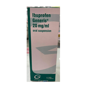 Ibuprofeno Generis 20 mg/ml Suspensão oral 20 mg/ml