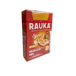 Rauka Stevia Rebuçado Propólis/mel Sabor Laranja 30