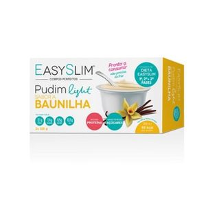 Easyslim Pudim Light Baunilha 2x125g