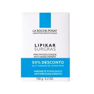 Lipikar Surgras Promo Duo Pain Fisiol Anti-resseq 2x150g + Desc 50% 2ª Embalagem
