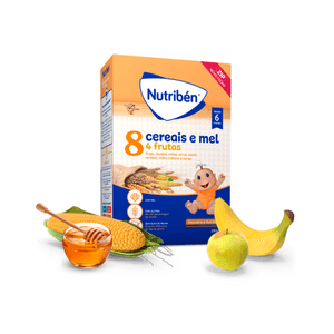 Nutribén Farinha não Láctea 8 Cereais e mel 250g