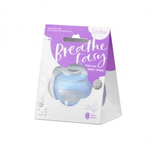 Curaprox Baby Breath Easy Chup Silic Azul 0m-7m + Caixa Esterilizadora