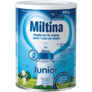 Miltina Junior Leite Pó +12m 800g
