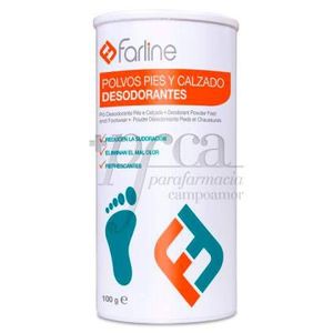 Farline Pó Pés/calçado Desodorizante 100g