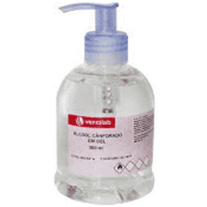 Álcool Canforado Vencilab Álcool Gel 300ml