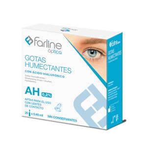 Farline Óptica Gotas Humectantes Ah 0.2% 20x0.4ml