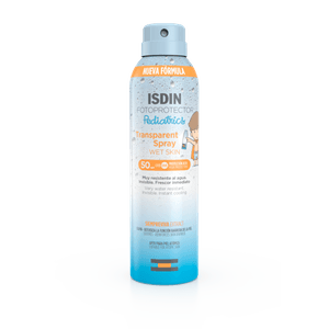 Fotoprotector Isdin Pediatrics Spray Transparente Wet Skin Spf50 250ml