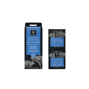 Apivita Express Beauty Máscara Hidrat Poluição Lavanda 2x8ml