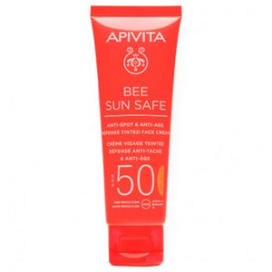 Apivita Bee Sun Safe Creme Rosto Manchas/envelhec C/ Cor Spf50 50ml