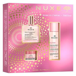 Huile Prodigieuse Florale Coffret 2022 Óleo Seco Multif 50ml + Água Mic 3 em 1 100ml + Báls Lab Ros 15g