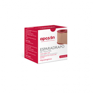 Aposan Adesivo Cor Pele 5mx1.25cm