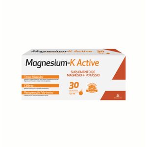 Magnesium-k Active Comp Eferv Laranja 30