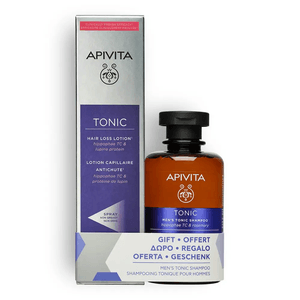 Apivita Promo Loção Queda Cabelo 150ml + Oferta Champô Tonificante Homem 250ml