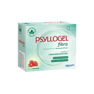Psyllogel Fibra Saq Sabor Morango 20