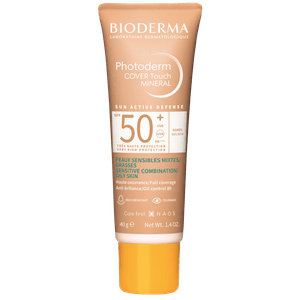 Photoderm Cover Touch Fluido Protect Solar Mineral Pmo Antibrilho Spf50+ Dourado 40g