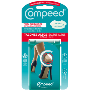 Compeed Saltos Altos Penso Bolha Calcanhar 5