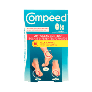 Compeed Bolhas Pack Económico Penso 3 Tamanhos 10