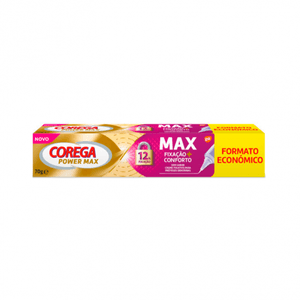 Corega Power Max Creme Fixador Conforto Prótese Dent 70g
