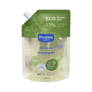 Mustela Bebé Gel Lavante 2/1 Cabelo/Corpo Recarga 400ml