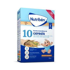 Nutribén Farinha 10 Cereais 6m+ 250g