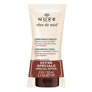 Nuxe Reve De Miel Promo Duo Creme Mãos/Unhas 2x50ml + Preço Espec