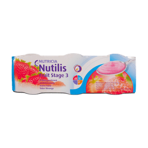 Nutilis Fruit Puré Morango 3x150g
