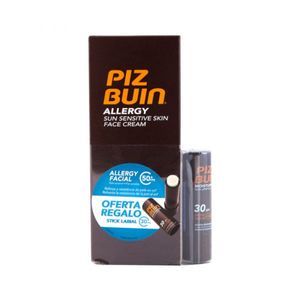 Piz Buin Allergy Promo Creme Rosto Spf50+ 50ml + Oferta Stick Lab In Sun Spf30 4.9g