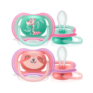 Avent Chupeta Ultra Air Chup Silic Menina 18m+ 2