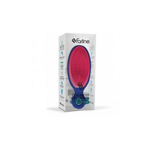 Farline Esc Cabelo Desembaraçadora Azul