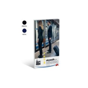 Ibici Skywalk Light Meia Homem 70 Algodão Preto Xs