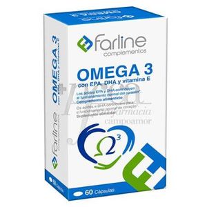Farline Ómega 3 Cáps 60