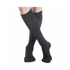 Sigvaris Cotton Cx Meia C1ad Preto L/n