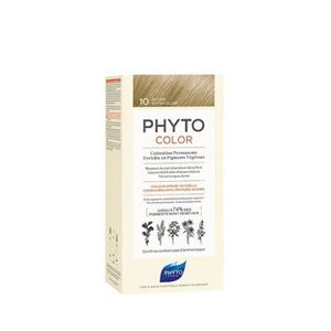 Phyto Color Coloração Permanente 10 Louro Extra Claro