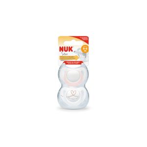 Nuk Chupeta Star Chup Silic 0-6m 2
