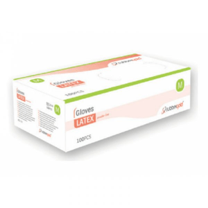 Rubbergold Luva Látex S/ Pó S 100