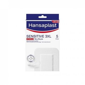 Hansaplast Med+ Sensitive 3xl Penso Estéril 10cmx15cm 5