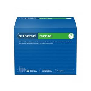 Orthomol Mental Pó Saq 30x14g + Cáps 30