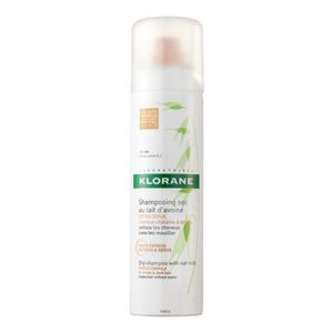 Klorane Leite Aveia Champô Seco Spray Cabelo Escuro 50ml