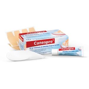 Canespro Pda Ureia 40% 10g + Espátula + Penso Impermeável 22