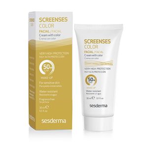 Screenses Creme Rosto C/ Cor Spf50+ 30ml