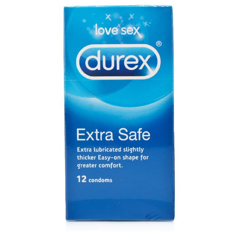 Durex Extra Seguro Preservativo Easy On 12 - Nossa Farmácia - A