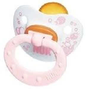 Nuk Chupeta Chup Látex Classic Rosa 6-18m 2