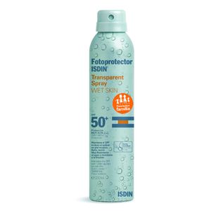 Fotoprotector Isdin Spray Transparente Wet Skin Spf50+ 200ml