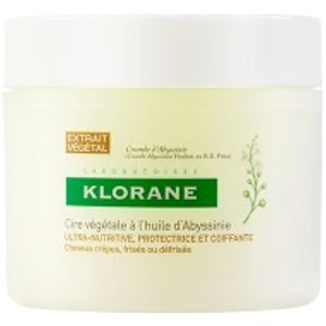 Klorane Abissínia Cera Vegetal Ultra-nutrit Restrut S/ Enxaguar Cabelo Seco 50g