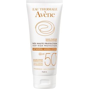 Avène Solar Leite Mineral Protecção Muito Elevada P Int Spf50+ 100ml