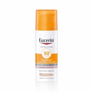 Eucerin Sunface Gel Creme Pigment Control Spf50+ Médio 50ml