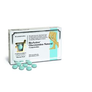 Bioactivo Glucosamina Natural Comp Revest 500mg 60