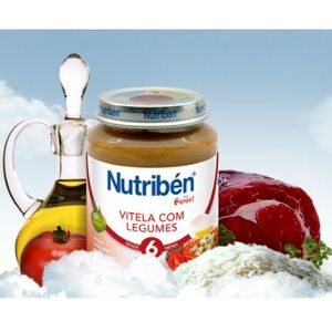 Nutribén Boiões 200 Boião Vitela/legumes 200g